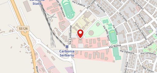 Sushi Origami Carbonia sulla mappa