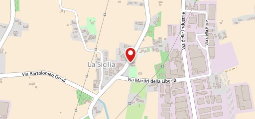 Osteria Alla Sicilia Casa Vian sulla mappa
