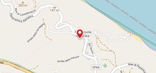 Osteria Focara sulla mappa