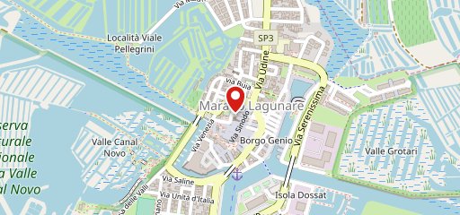 Osteria con Cucina in Tressa sulla mappa