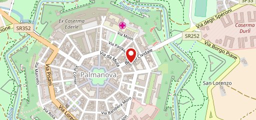 Osteria DALLE COMARI sulla mappa
