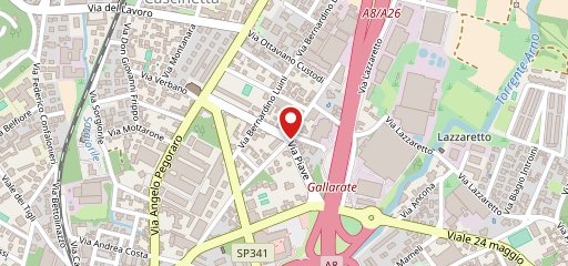 L'osteria dei Peccatori Gallarate sulla mappa