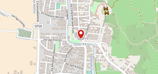 Osteria del Mare La Scala sulla mappa