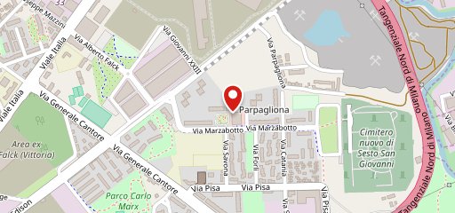 O'stritt sulla mappa