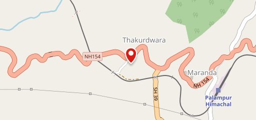 The Dhauladhar bites on map