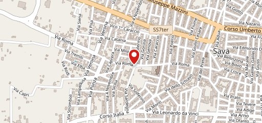 Pizzeria Roma sulla mappa