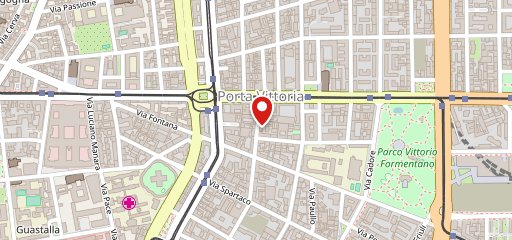 Panigacci Milano Bistrot sulla mappa