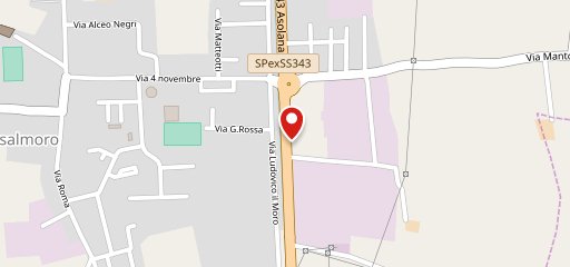 Park hotel sulla mappa