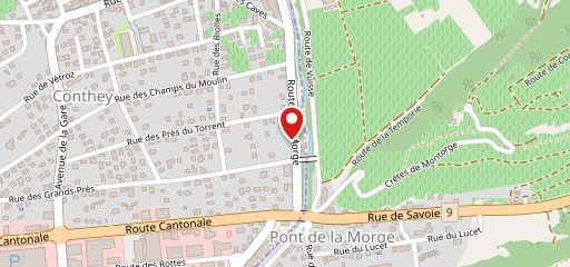 Hôtel Pas de Cheville sulla mappa
