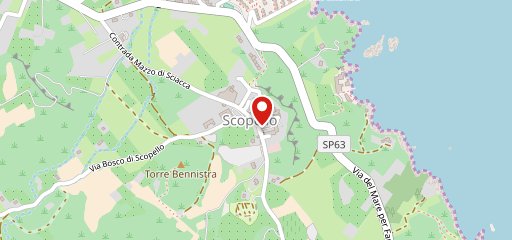 Bar Pasticceria Scopello sulla mappa