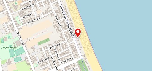 Piscari Beach Restaurant Cervia sulla mappa
