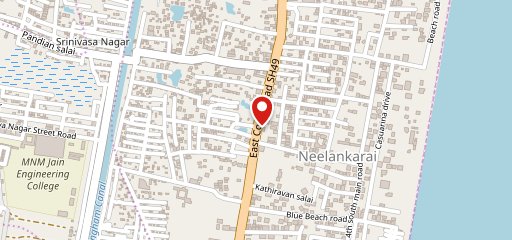 pizza corner on map