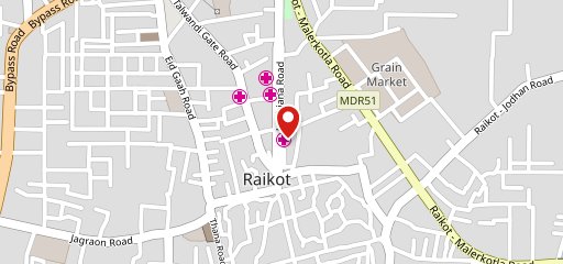 Bhole di hatti on map