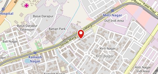 Pizza Hut Kirti Nagar, Delhi on map