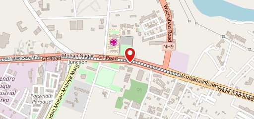 Pizza hut on map