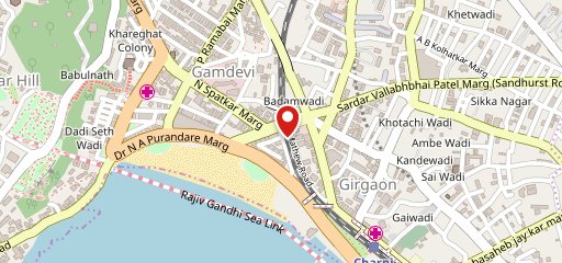 Pizza Hut Charni Road Girgaum Chowpatty, Mumbai on map