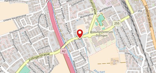 Pizza Palma Zofingen sulla mappa