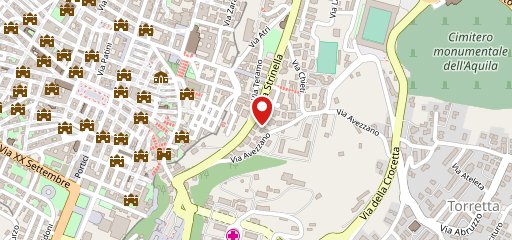 Pizzeria Bufalarium - Via Strinella sulla mappa