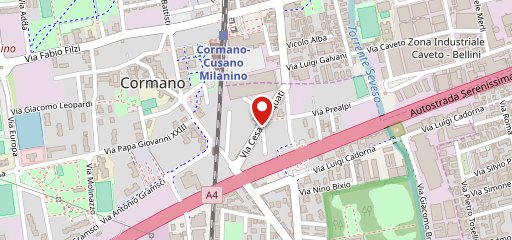 Pizzeria bella fiore sulla mappa