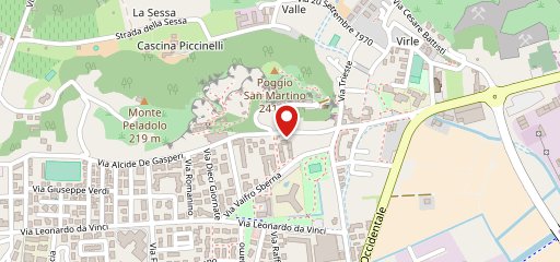 Pizzeria da jimmy con forno a legna sulla mappa