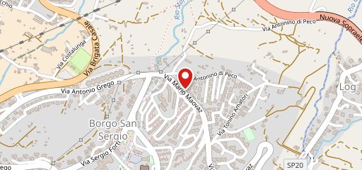 Pizzeria da modesto di Trieste sulla mappa