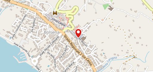 Pizzeria Rosticceria Da Papayo Bolsena sulla mappa