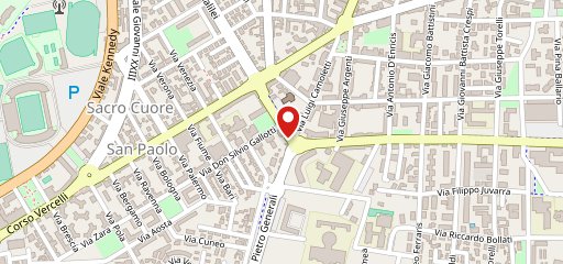 Pizzeria L'imperatore sulla mappa