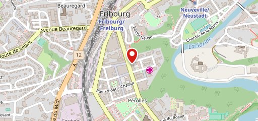 Pizzeria de Pérolles sulla mappa