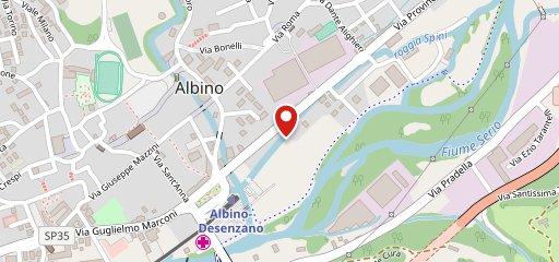 Pizzeria kebab Albino sulla mappa