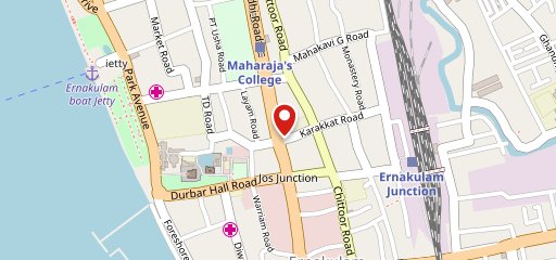 Pizzeria on map