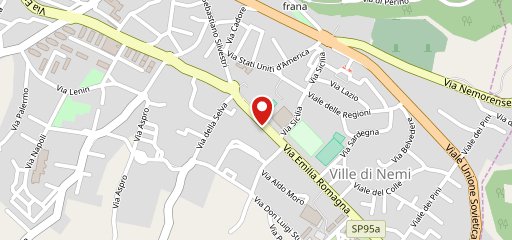 Pizzeria Le Streghe sulla mappa