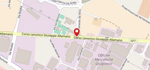 Pizzeria Ristorante Officina Allamano sulla mappa
