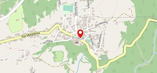 Pizzeria picchio nero sulla mappa