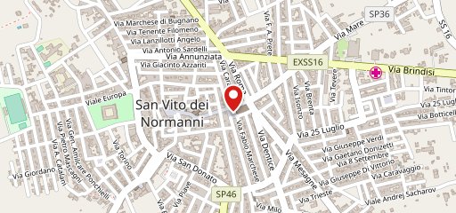 Pizzeria Pizz’ e Cor sulla mappa