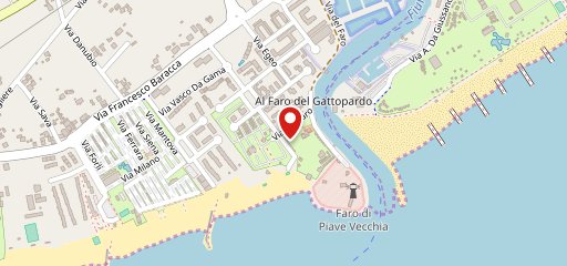 Pizzeria Ristorante Villa al Mare sulla mappa