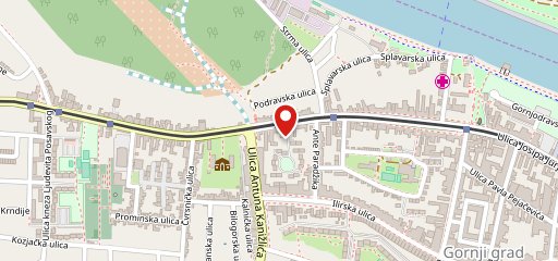 Pizzeria Strossmayer i Pansion "Ruza" sulla mappa