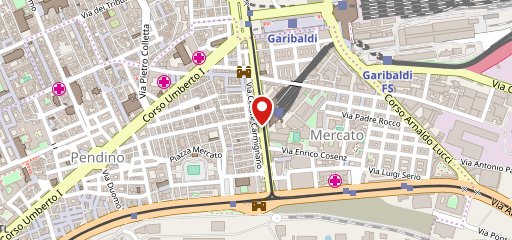Pizzeria Vesuviana sulla mappa