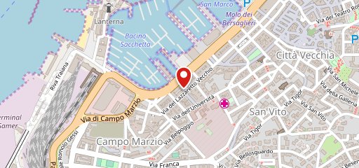 Pizzium - Trieste sulla mappa