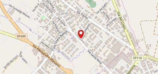 Planet pizza sulla mappa