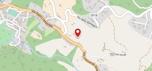 Ristorante Pizzeria Podere Casanuova sulla mappa