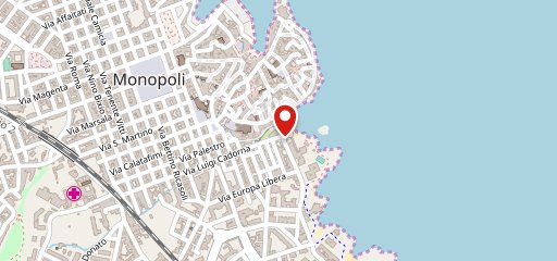 Portavecchia terrazza sulla mappa