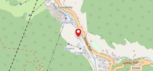 Baita Pra Valentini sulla mappa