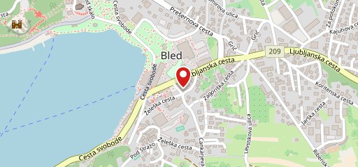 Hotel Lovec sulla mappa