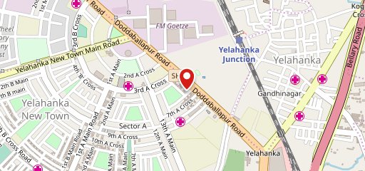 Purnabramha Maharashtrian Restaurant Yelahanka on map