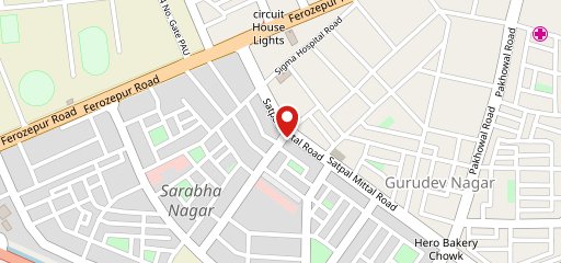 Pyramid Ludhiana Cafe Lounge Bar Microbrewery Nightclub Sky bar Restaurant on map