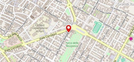 QCorner-Forlì sulla mappa