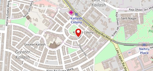 Radio station on map