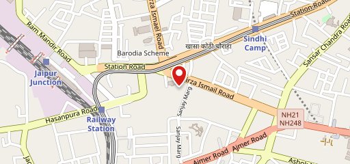 Mosaic on map