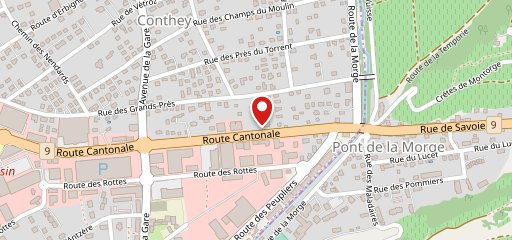 Rao's pizza Conthey sulla mappa