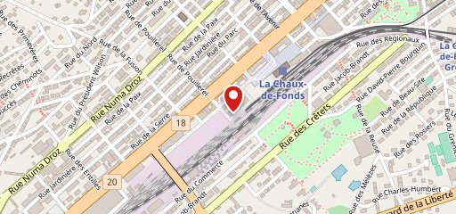 Restaurant au corbu sulla mappa